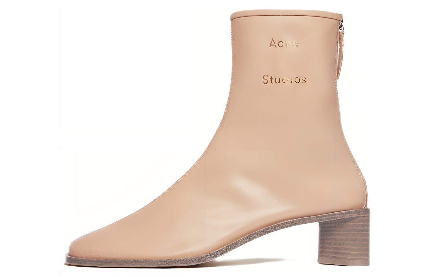 (W) Acne Studios Bertine Ankle Boot 'Beige' 圖 3