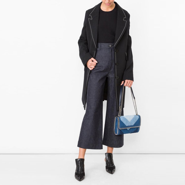 Purchase (W) Acne Studios 黑色圆领针织毛衣 19Q156-900