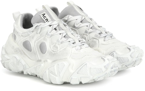 Acne Studios Bolzter W Tumbled 套穿式針織運動鞋 女款 白色 Shop Acne Studios Bolzter W Tumbled 套穿式針織運動鞋 女款 白色