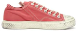 Order (W) Acne Studios 红色时尚款低帮帆布系带鞋 AD0347-ACU