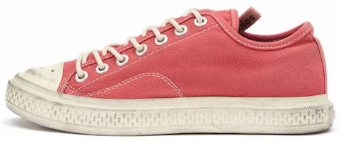 (Women) Acne Studios Canvas Low-Top Lace-Up 'Red Fashion' AD0347-ACU (Women) Acne Studios Canvas Low-Top Lace-Up 'Red Fashion' AD0347-ACU