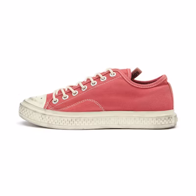 (W) Acne Studios Canvas Low-Top Lace-Up 'Red Fashion'