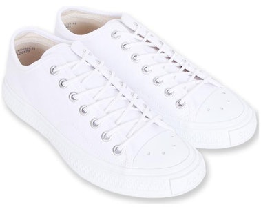 Acne Studios 帆布 時尚板鞋 女款 白色 Lookbook Acne Studios 帆布 時尚板鞋 女款 白色