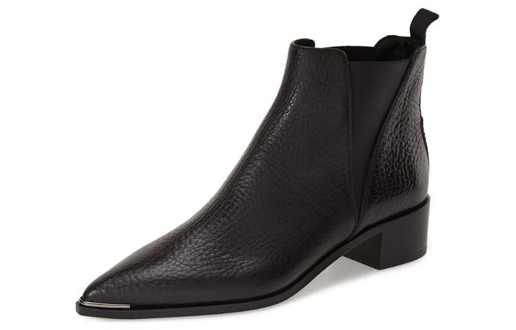 Order (Women) Acne Studios Chelsea Boots 'Black Pebbled Leather' 1EJC46-900