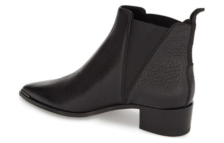 Lookbook (Women) Acne Studios Chelsea Boots 'Black Pebbled Leather' 1EJC46-900