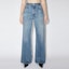 Lookbook (W) Acne Studios 女士高腰复古宽腿牛仔裤 蓝色 A00379-AUZ