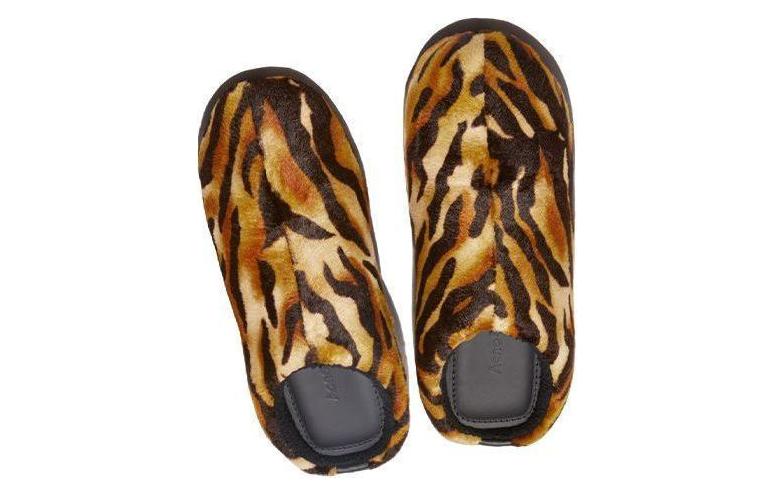 (W) Acne Studios Clog 'Tiger Stripe Black Brown' 圖 3