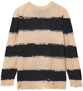 (W) Acne Studios 仿舊條紋毛衣 黑色 A60209-CHI Order (W) Acne Studios 仿舊條紋毛衣 黑色 A60209-CHI