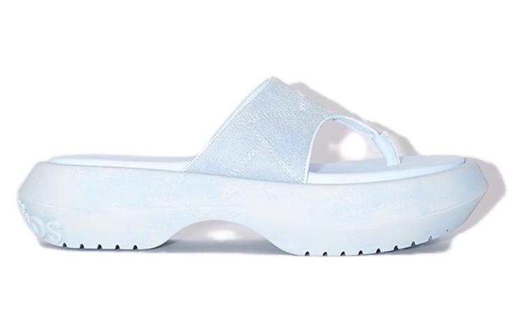 Order (W) アクネ レザー サンダル (ブルーベージュ) AD0516-BUF