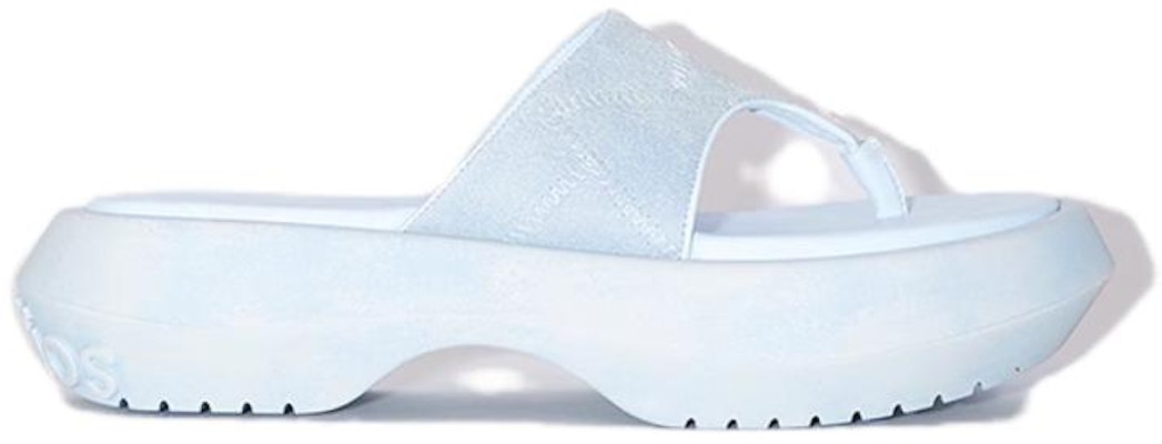 (Women) Acne Studios Fashion Reverse Leather Sandals 'Blue Beige' AD0516-BUF Order (Women) Acne Studios Fashion Reverse Leather Sandals 'Blue Beige' AD0516-BUF