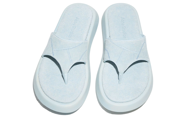 Shop (W) アクネ レザー サンダル (ブルーベージュ) AD0516-BUF