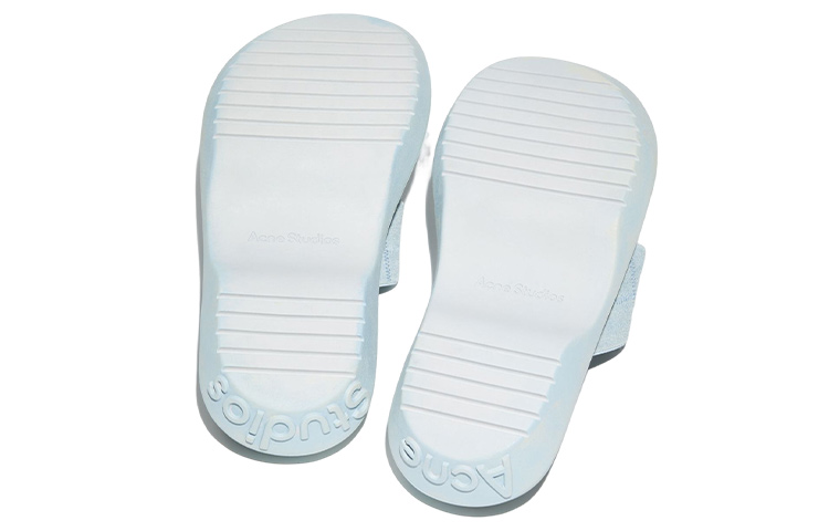 Purchase (W) アクネ レザー サンダル (ブルーベージュ) AD0516-BUF