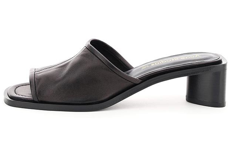 (Women) Acne Studios Fashion Sandal 'Black Leather' AD0349-AX0