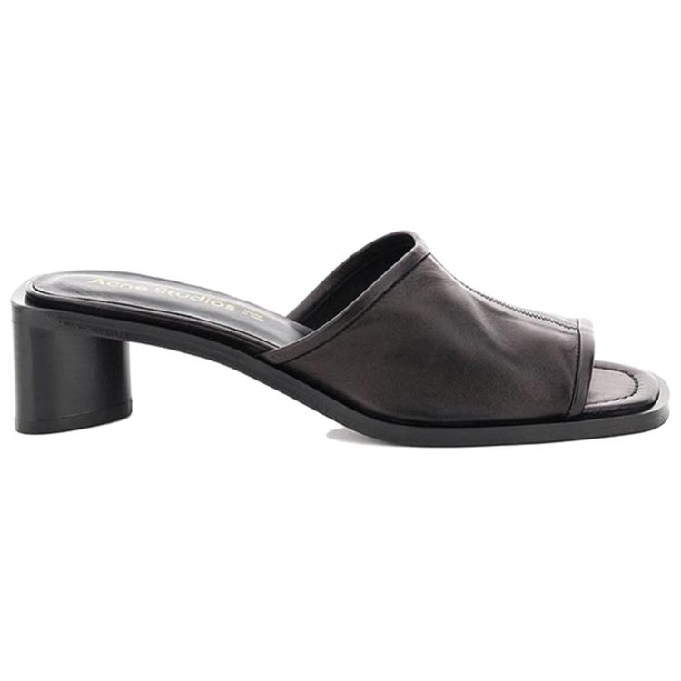 (W) Acne Studios Fashion Sandal 'Black Leather' 圖 2