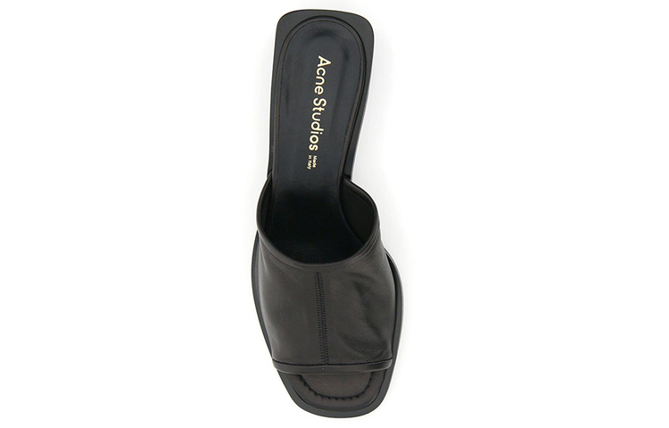 (W) Acne Studios Fashion Sandal 'Black Leather' 圖 5