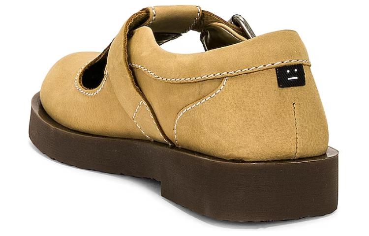(W) Acne Studios Fashion Sneaker 'Yellow Leather' 圖 4