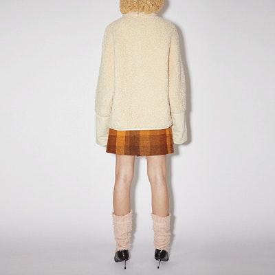 (W) Acne Studios FW21 米色套頭羊毛抓絨衛衣 A90388-AE9 Shop (W) Acne Studios FW21 米色套頭羊毛抓絨衛衣 A90388-AE9
