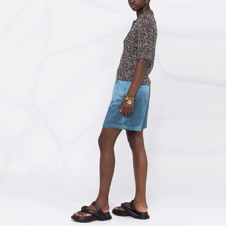 (Women) Acne Studios FW21 Black Knit Pullover Short Sleeve Sweater A60306-J83 圖 6