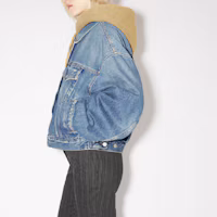 Details for (W) Acne Studios FW21 藍色復古水洗丹寧外套 經典寬鬆版型 A90390-863