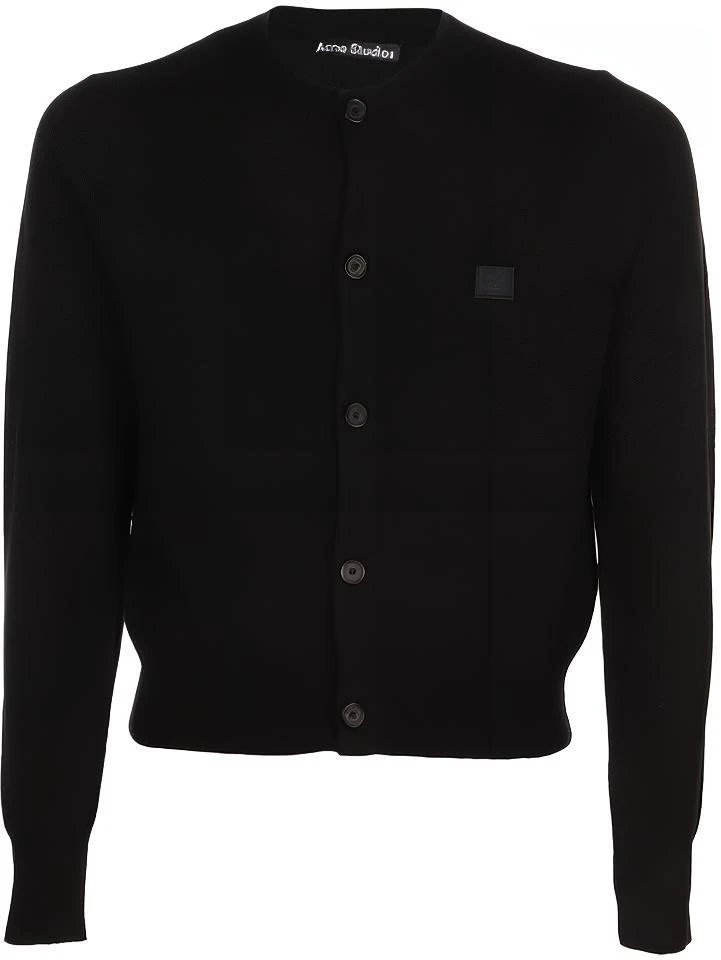 women-acne-studios-fw-21-face-wool-cardigan-sweater-black-a60280-900