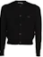 Order (W) Acne Studios FW21 黑色羊毛针织开衫毛衣 A60280-900