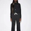 Lookbook (W) Acne Studios FW21 黑色羊毛针织开衫毛衣 A60280-900