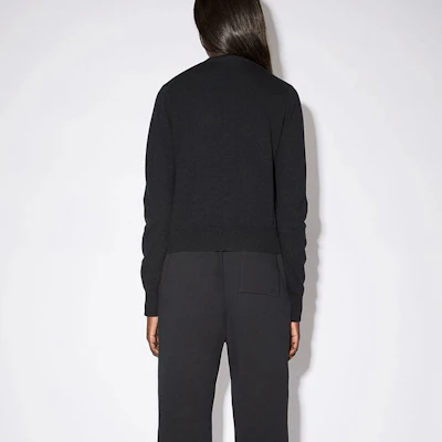 (W) Acne Studios FW21 黑色羊毛针织开衫毛衣 A60280-900 Shop (W) Acne Studios FW21 黑色羊毛针织开衫毛衣 A60280-900