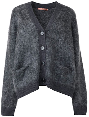 (W) 아크네 스튜디오 FW21 그레이 울 가디건 스웨터 A60385-FN-WN-KNIT000515 Order (W) 아크네 스튜디오 FW21 그레이 울 가디건 스웨터 A60385-FN-WN-KNIT000515