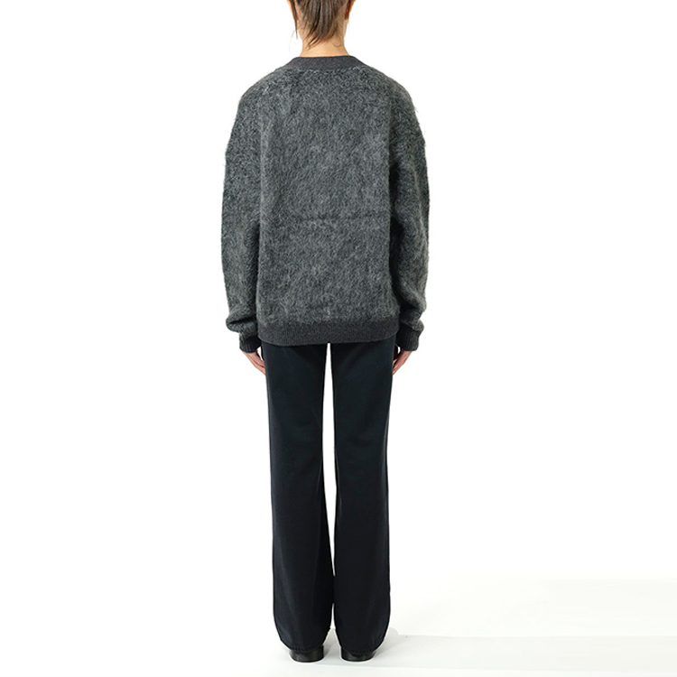 Purchase (W) 아크네 스튜디오 FW21 그레이 울 가디건 스웨터 A60385-FN-WN-KNIT000515