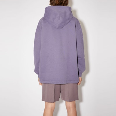 (Women) Acne Studios FW21 Logo Hoodie Purple AI0083-ADA Shop (Women) Acne Studios FW21 Logo Hoodie Purple AI0083-ADA