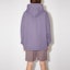 Shop (Women) Acne Studios FW21 Logo Hoodie Purple AI0083-ADA
