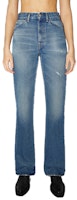 (Women) Acne Studios FW21 Mid-Rise Flare Blue Wide-Leg Jeans 1977. A00309-863 (Women) Acne Studios FW21 Mid-Rise Flare Blue Wide-Leg Jeans 1977. A00309-863