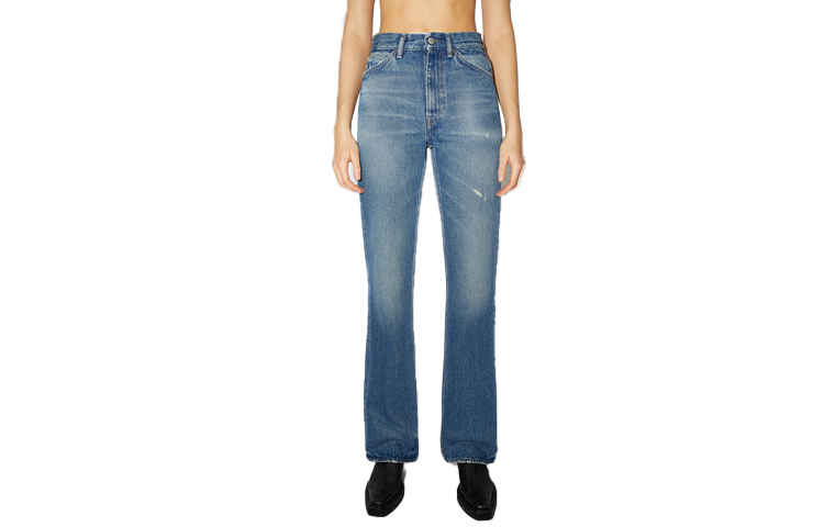 Order (W) Acne Studios FW21 中腰喇叭蓝色阔腿牛仔裤 1977款 A00309-863