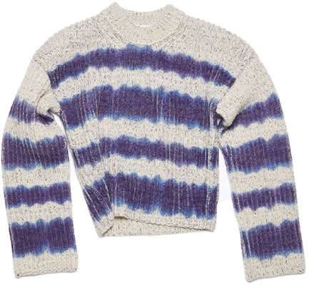 (W) Acne Studios 2021秋冬紫色條紋羊毛套頭毛衣 A60289-AEM Order (W) Acne Studios 2021秋冬紫色條紋羊毛套頭毛衣 A60289-AEM