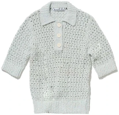 (W) 아크네 스튜디오 FW21 틸 컷아웃 니트 반팔 폴로 셔츠 A60306-CN2 Buy (W) 아크네 스튜디오 FW21 틸 컷아웃 니트 반팔 폴로 셔츠 A60306-CN2