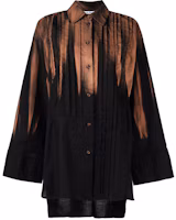 Order (W) Acne Studios FW21 雙色拼接摺襉長袖襯衫 色塊設計 AC0397-900