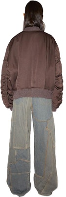 (W) Acne Studios FW22 Chaqueta Cropped Manga Larga Color Sólido. A90467-ADN Shop (W) Acne Studios FW22 Chaqueta Cropped Manga Larga Color Sólido. A90467-ADN