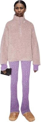 (W) Acne Studios FW22 半拉鍊拼色羊毛套頭衫 粉色. A90388-ADI Order (W) Acne Studios FW22 半拉鍊拼色羊毛套頭衫 粉色. A90388-ADI