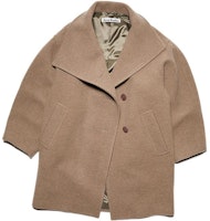 (Women) Acne Studios FW22 Oversized Long Sleeve Coat Brown Single-Breasted. A90464-ADV (Women) Acne Studios FW22 Oversized Long Sleeve Coat Brown Single-Breasted. A90464-ADV