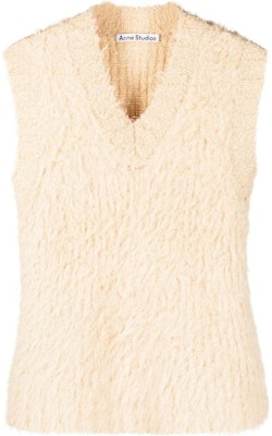 (W) アクネ ストゥディオズ FW22 ソリッド Vネック ノースリーブ ベスト キャメルブラウン A60430-ALJ Buy (W) アクネ ストゥディオズ FW22 ソリッド Vネック ノースリーブ ベスト キャメルブラウン A60430-ALJ