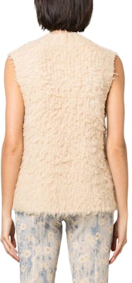 (W) アクネ ストゥディオズ FW22 ソリッド Vネック ノースリーブ ベスト キャメルブラウン A60430-ALJ Shop (W) アクネ ストゥディオズ FW22 ソリッド Vネック ノースリーブ ベスト キャメルブラウン A60430-ALJ