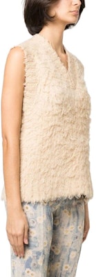 (W) アクネ ストゥディオズ FW22 ソリッド Vネック ノースリーブ ベスト キャメルブラウン A60430-ALJ Purchase (W) アクネ ストゥディオズ FW22 ソリッド Vネック ノースリーブ ベスト キャメルブラウン A60430-ALJ