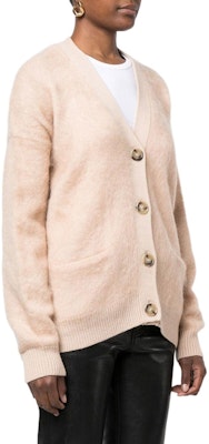 (W) Acne Studios FW22 純色V領羊毛針織開襟衫 - 暖米色 A60385-AE2 Purchase (W) Acne Studios FW22 純色V領羊毛針織開襟衫 - 暖米色 A60385-AE2