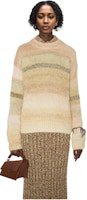(W) Acne Studios FW22 Suéter de Punto a Rayas Degradadas Beige. A60372-CFE Lookbook (W) Acne Studios FW22 Suéter de Punto a Rayas Degradadas Beige. A60372-CFE