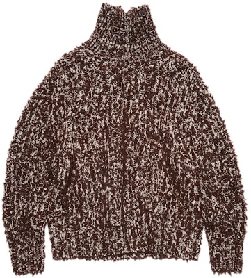 (Women) Acne Studios FW22 Oversized Turtleneck Sweater Chocolate Brown A60381-ADN Buy (Women) Acne Studios FW22 Oversized Turtleneck Sweater Chocolate Brown A60381-ADN