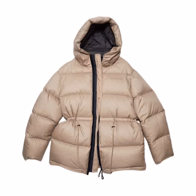 (Women) Acne Studios FW22 Quilted Down Jacket Beige A90471-ADY