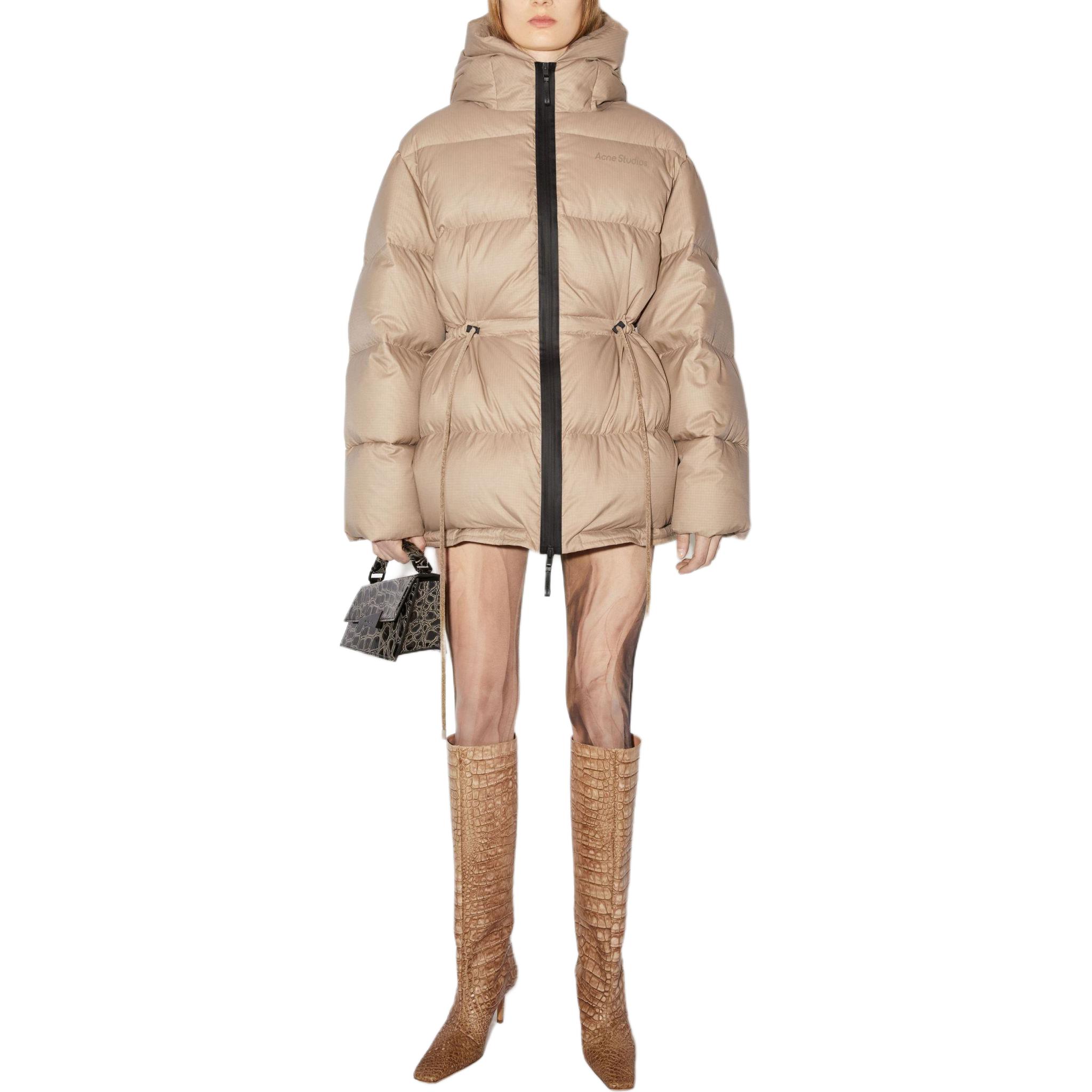 Lookbook (Women) Acne Studios FW22 Quilted Down Jacket Beige A90471-ADY