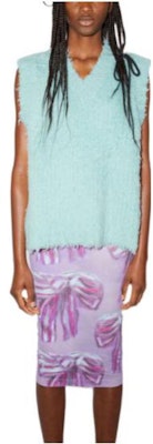 (Women) Acne Studios FW22 Solid V-Neck Ribbed Casual Vest Women’s Light Blue. FN-WN-KNIT000560 Lookbook (Women) Acne Studios FW22 Solid V-Neck Ribbed Casual Vest Women’s Light Blue. FN-WN-KNIT000560