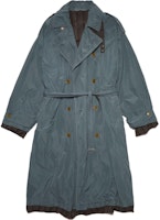 (Women) Acne Studios FW22 Washed Double-Breasted Belted Trench Coat Grey Women. B90651-902 (Women) Acne Studios FW22 Washed Double-Breasted Belted Trench Coat Grey Women. B90651-902