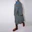 Purchase (W) Abrigo Trench Gris Doble Botonadura con Cinturón Acne Studios FW22 Mujer. B90651-902